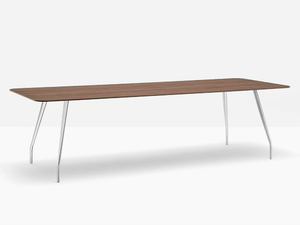 RIZZ - Rectangular aluminium table - Table by Pedrali