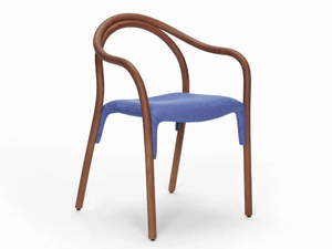 SOUL SOFT 3747 - Ash chair with integrated cushion - Accessories by Pedrali