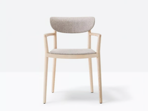 TIVOLI 2806 - Upholstered ash chair with armrests - Chair by Pedrali