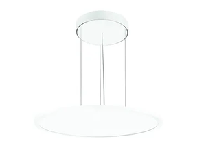 FL ROUND 555 PL - LED pendant lamp in metal and opal glass - Ceiling lamp by PERFORMANCE iN LIGHTING