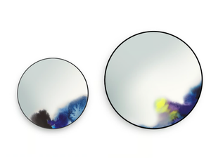 FRANCIS - Round mirror with aluminium frame - Accessories by Petite Friture
