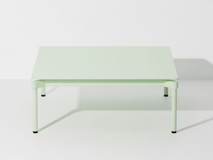 FROMME - Square low powder coated aluminium coffee table - Side table by Petite Friture