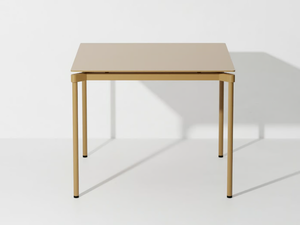 FROMME - Square powder coated aluminium table - Table by Petite Friture
