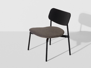 FROMME - Stackable armchair with fabric seat - Armchair by Petite Friture