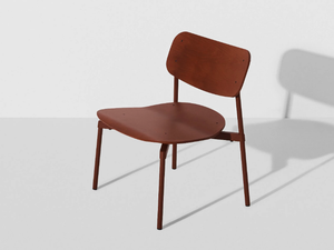 FROMME - Stackable wooden easy chair - Armchair by Petite Friture