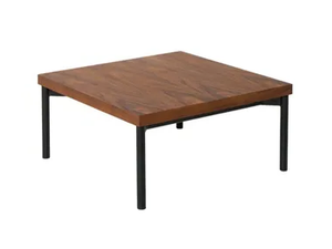 GRID - Square wooden coffee table - Coffee table by Petite Friture
