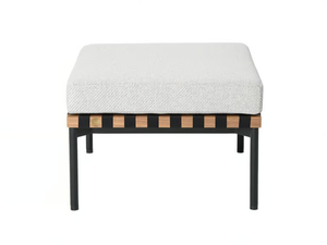 GRID - Upholstered modular square pouf - Pouf by Petite Friture