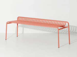 WEEK-END - Powder coated aluminium garden bench - Bench by Petite Friture