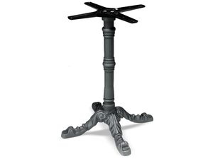 BASE 101/4 - Cast iron table base with 4-spoke base - Table by PF Stile
