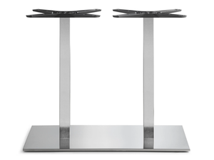 BASE 505Q - Stainless steel table base - Table by PF Stile