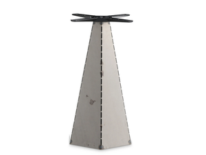 BLADE RUNNER ZINC - Plate table base - Table by PF Stile
