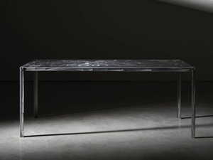 HOPE PLUS - Rectangular steel table - Table by PF Stile