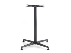 VISION - Aluminium table base with 4-spoke base - Table by PF Stile