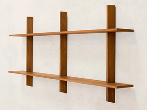 DW 02 - Open wall-mounted wooden bookcase - Cabinet by Phantom Hands
