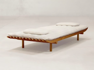 NANDI - Upholstered teak day bed - Sofa by Phantom Hands