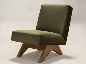 UPHOLSTERED ARMLESS CHAIR - Fabric easy chair - Chair by Phantom Hands