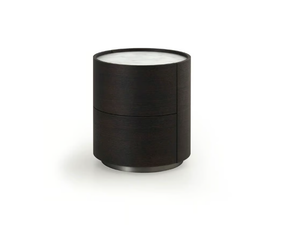 DEDALO - Bedside table with drawers - Side table by PIANCA