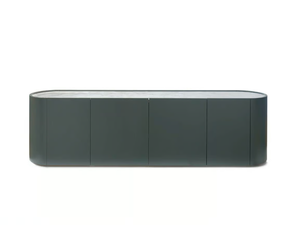 DEDALO - Wooden sideboard with doors - Cabinet by PIANCA