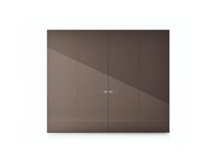 ICONA - Lacquered wooden wardrobe with sliding doors - wardrobe by PIANCA