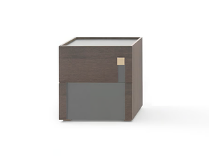 LOGOS - Bedside table with drawers - Side table by PIANCA