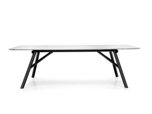 MAESTRO - Rectangular marble table - Table by PIANCA