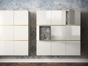 PEOPLE P204 - Suspended highboard - Cabinet by PIANCA