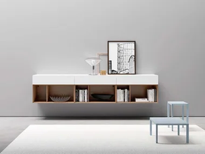 PEOPLE P403 - Suspended sideboard with drawers - Cabinet by PIANCA