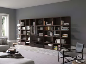 SPAZIOTECA SP017 - Open bookcase - Cabinet by PIANCA