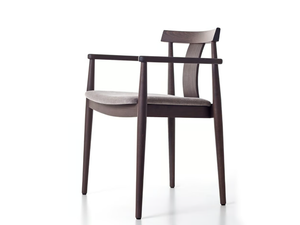 ALESSIA 00 A1 - Solid wood chair with armrests - Chair by PIANI