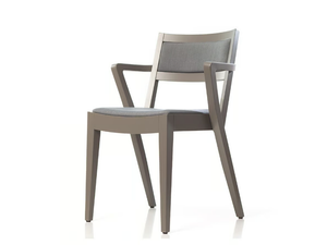 ARENA 00 A2 - Solid wood chair with armrests - Chair by PIANI