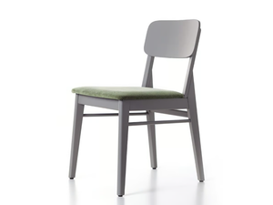 ASIA 03 C1 - Solid wood chair with integrated cushion - Accessories by PIANI