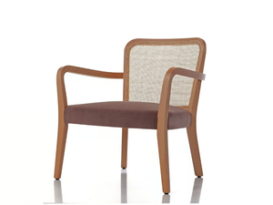 DÉJÀ-VU 00 L4 - Solid wood easy chair with armrests - Armchair by PIANI