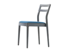 GIO 01 C1 - Solid wood chair with integrated cushion - Accessories by PIANI