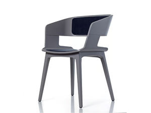 SOPHIA 00 A3 - Multi-layer wood chair with armrests - Chair by PIANI