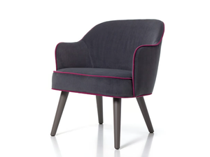 SVEVA 00 L3 - Upholstered fabric easy chair with armrests - Armchair by PIANI