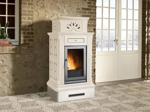 CANAZEI - Pellet faïence stove - Other by Piazzetta