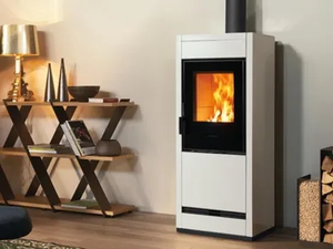 E228 A - Multi-fuel faïence stove with WiFi Class A+ - Other by Piazzetta