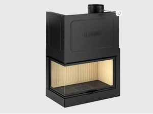 MA 283 D/S SL - ECODESIGN - Wood-burning Monoblock steel Boiler fireplace - Other by Piazzetta
