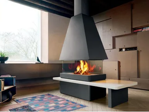 MALMO - Steel Fireplace Mantel - Other by Piazzetta