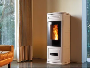 P220 C 5 STARS - Pellet faïence stove - Other by Piazzetta