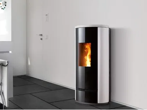 P220 T STEEL 5 STARS - Pellet steel stove - Other by Piazzetta