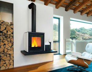 QUBE 1 - Wood-burning stove - Other by Piazzetta