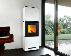 QUBE 4 - Wood-burning stove - Other by Piazzetta
