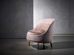 BELLE - Fabric armchair with fire retardant padding - Armchair by Piet Boon