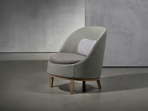 BELLE - Leather armchair with fire retardant padding - Armchair by Piet Boon