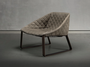 KEKKE LIVING - Leather easy chair - Armchair by Piet Boon