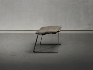 KEKKE LIVING - Leather footstool - Pouf by Piet Boon