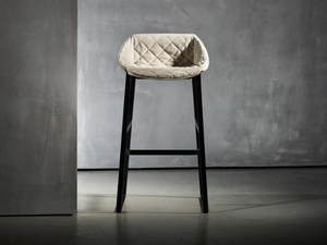 KEKKE LIVING - Upholstered stool - Stool by Piet Boon