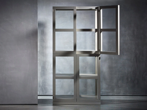 TJERK - Wooden display cabinet - Cabinet by Piet Boon