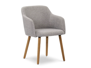 ARLES - Fabric chair with armrests - Chair by Pilma
